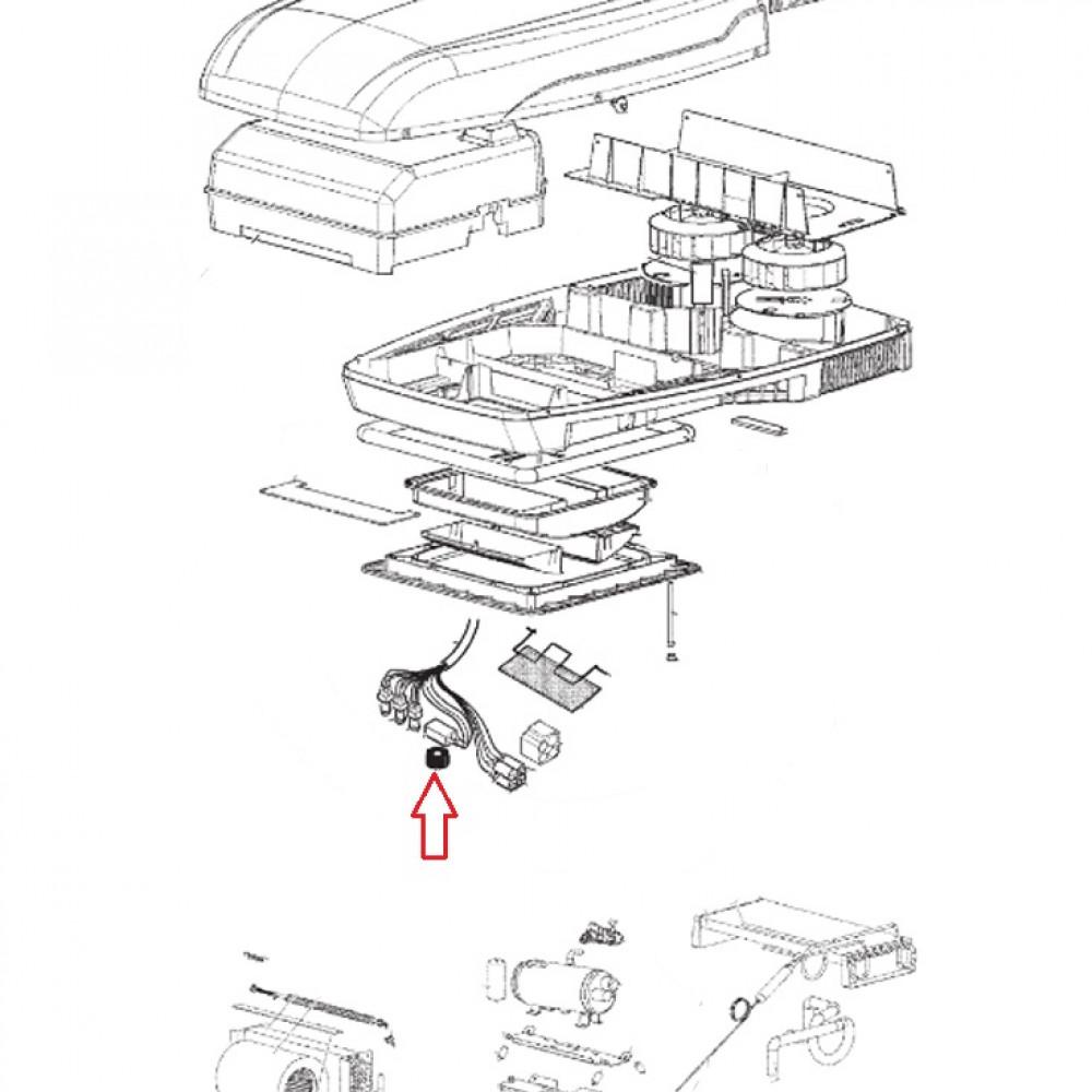 Dometic B1500 Schakelaar Thermostaat