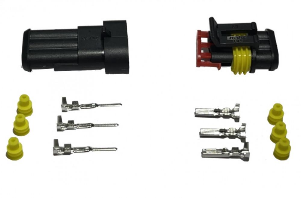 Superseal Connector Set 3-Polig