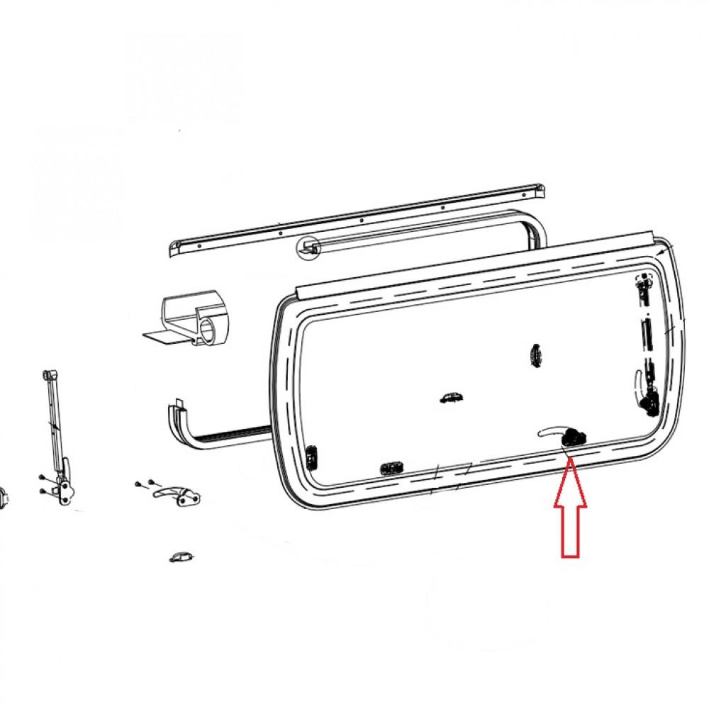 Dometic C4 Raam Vergrendeling BG1557