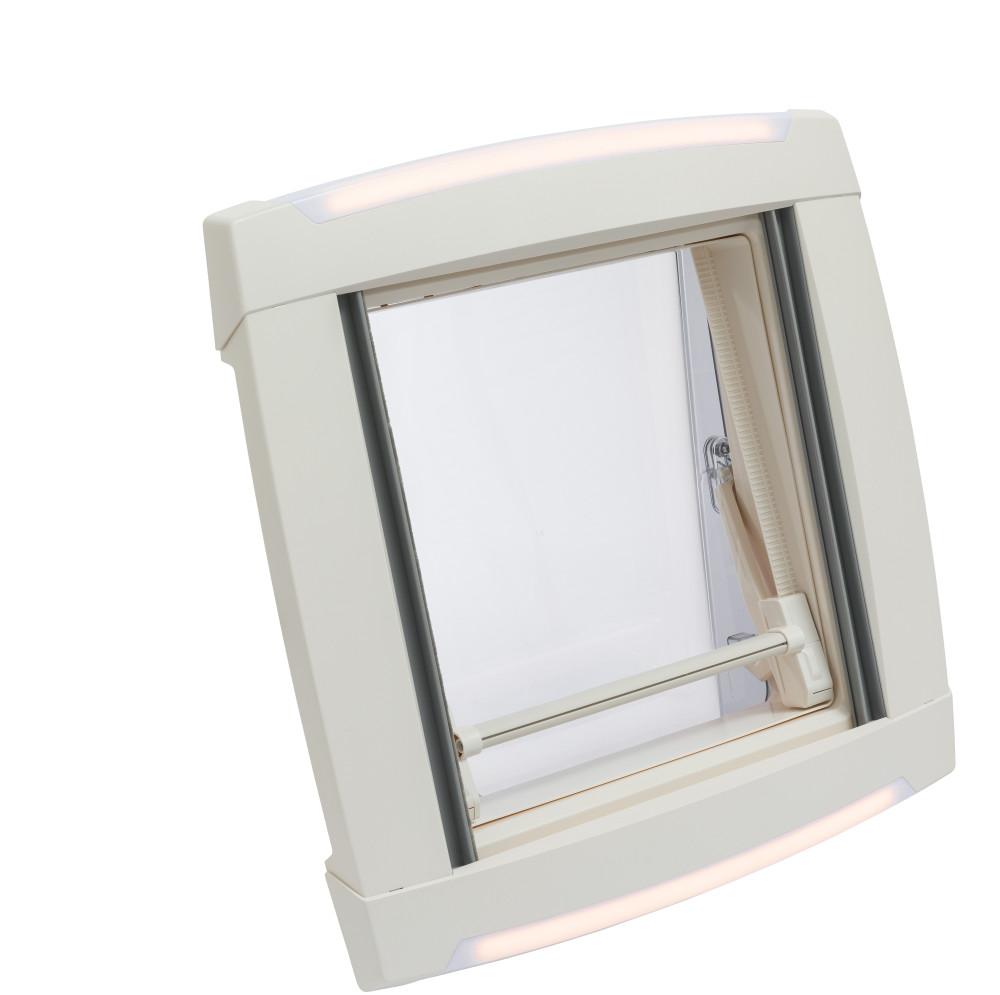 MPK Dakluik VisionStar L Pro LED Signaalwit 70x50cm zonder Ventilatie