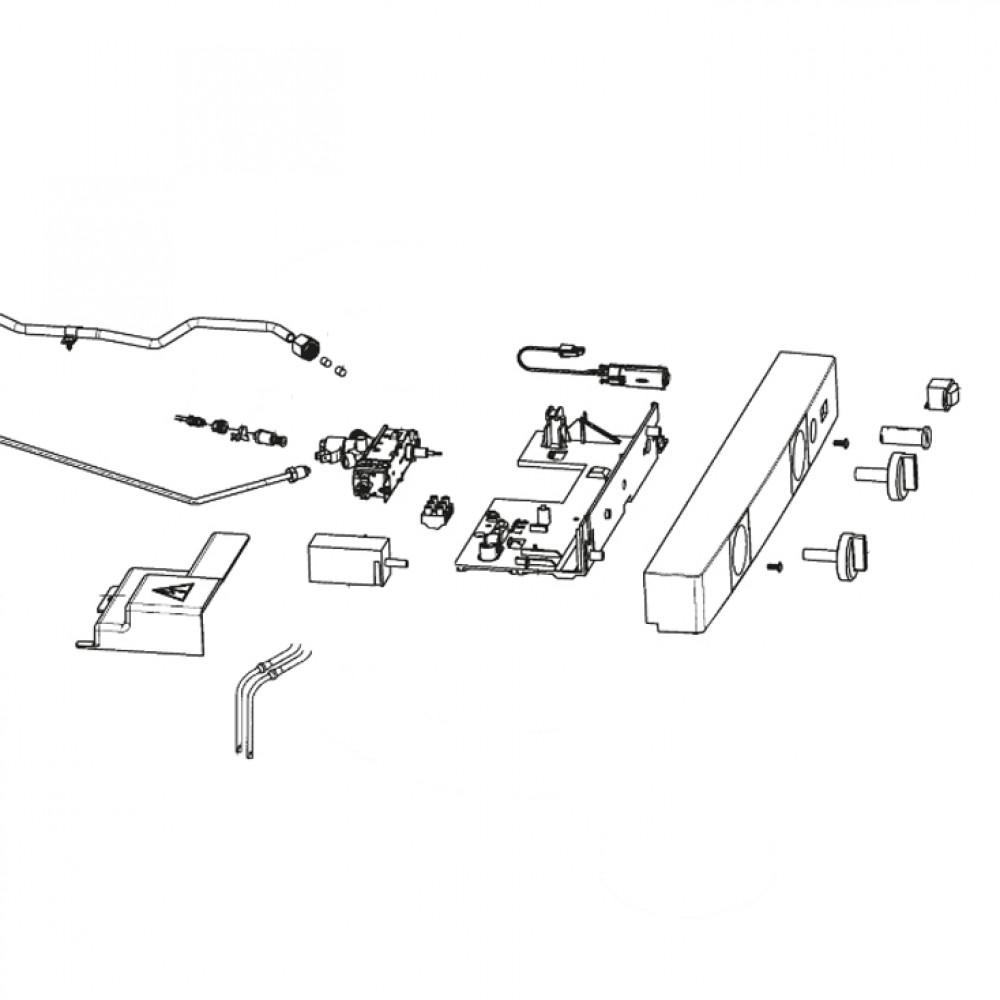 Dometic RML9430 Draaiknop Zwart / Grijs Set
