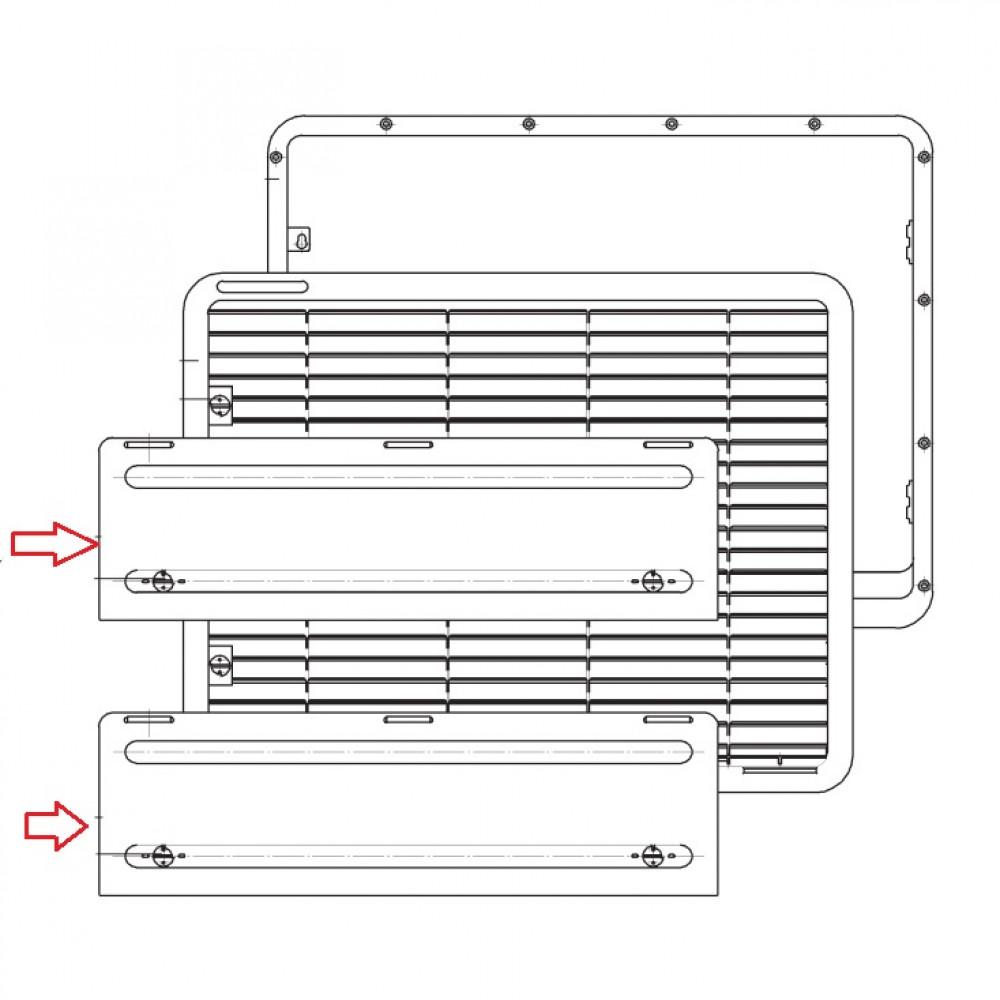 Dometic L200 Winterafdekkap Lichtgrijs 442.5x130