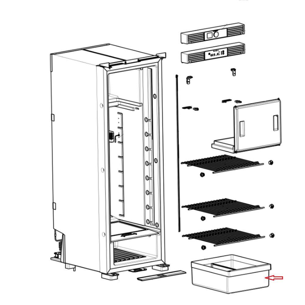 Dometic RML10.4s Groentebak