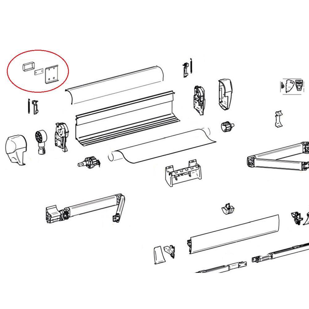 Thule Flat Adapter 8000