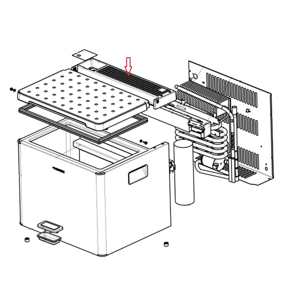 Dometic Koelbox ACX3 40G Ventilatierooster