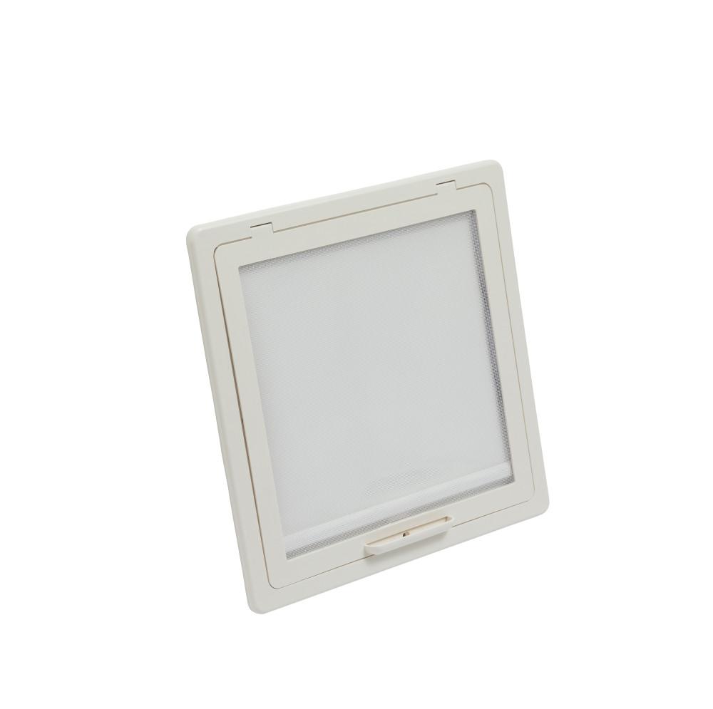 MPK Dakluik VisionVent S Pro Signaalwit 28x28cm Dubbele Plissé