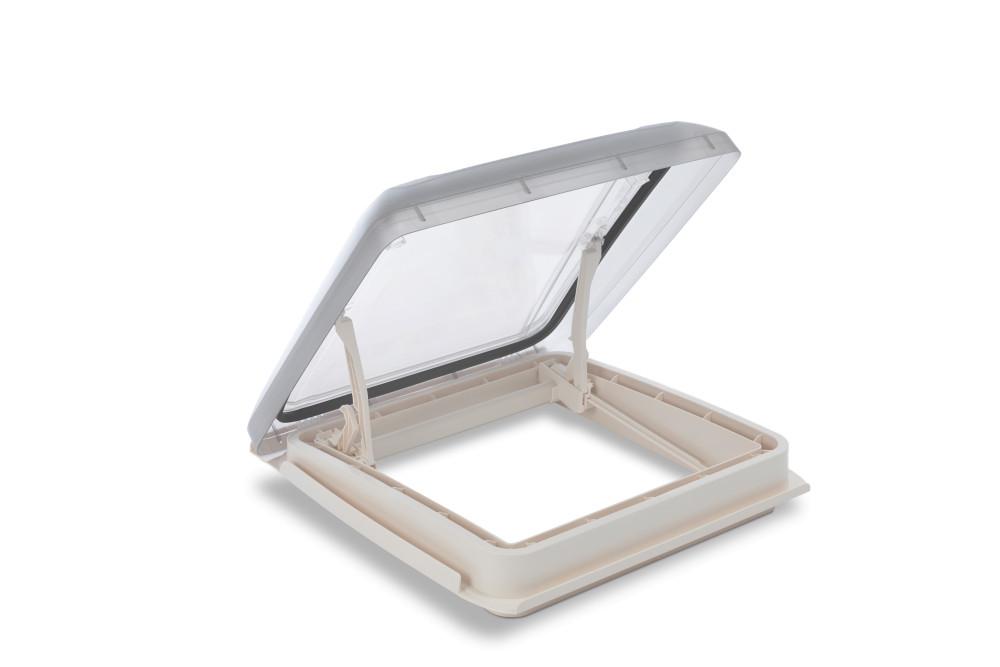 MPK Dakluik VisionStar M Pro LED Signaalwit 40x40cm zonder Ventilatie