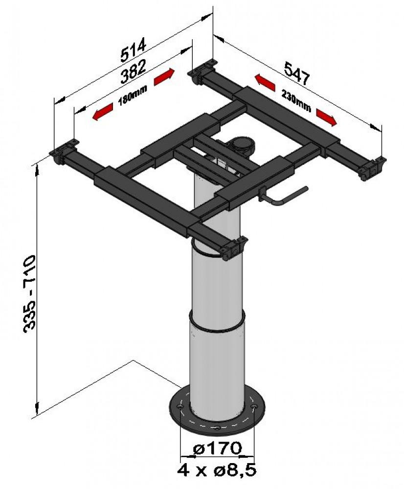 Ilse Lifttafelpoot 7199 SA8