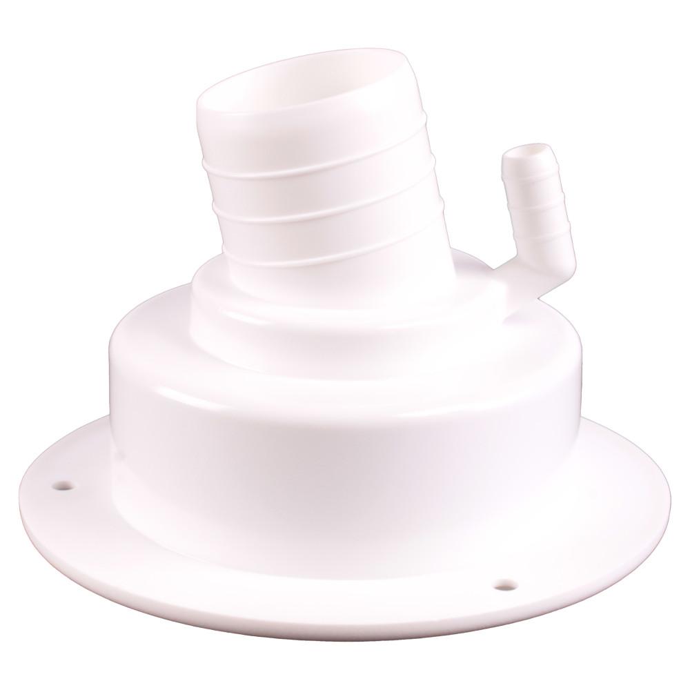 Watervulopening 40mm met Slot Wit