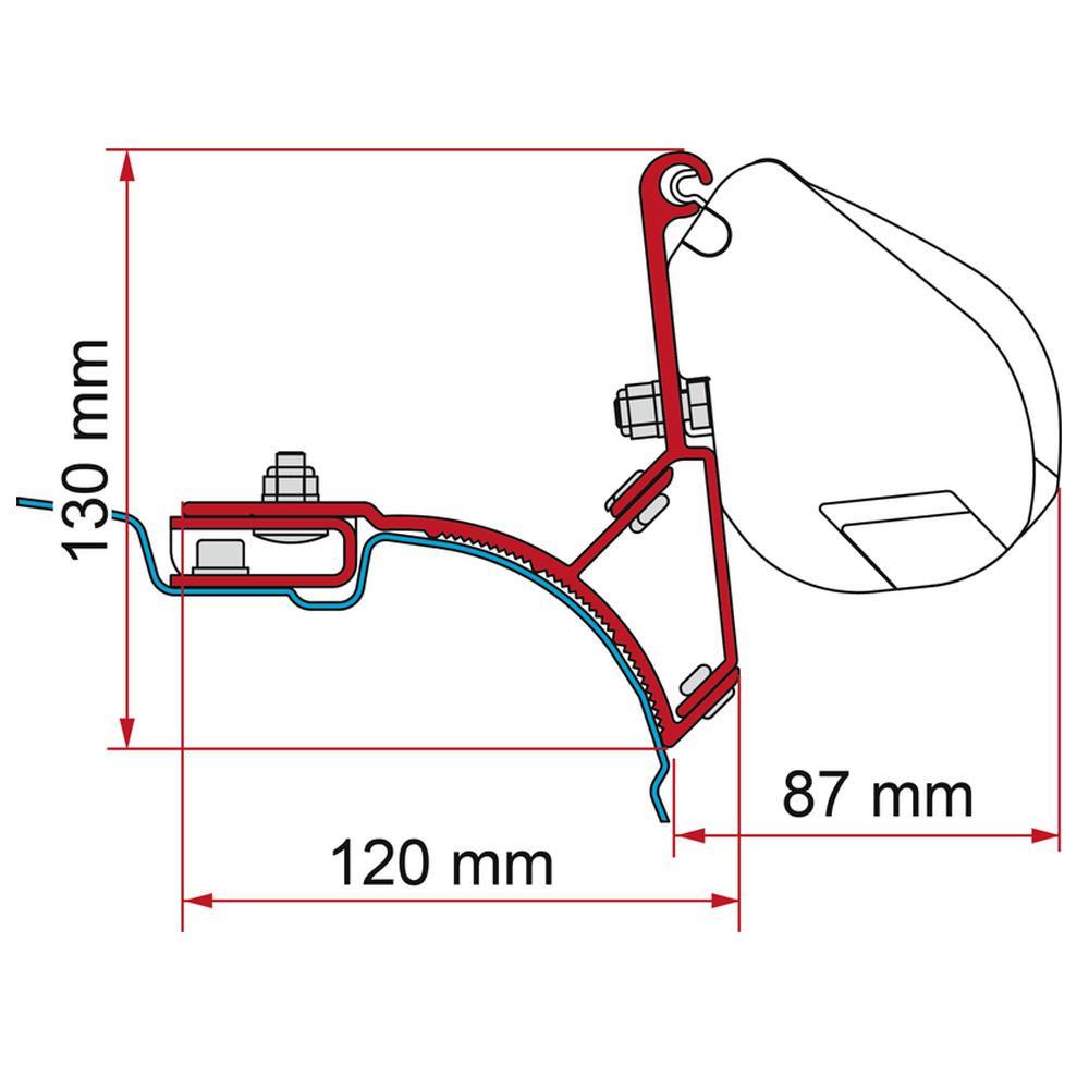 Fiamma VW T5/T6 Multivan Transporter Kit H1-L1 >2003 F35