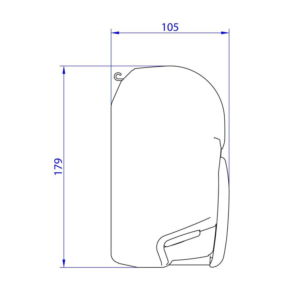Thule 8000 230V 550 Wit-Sapphire Blue