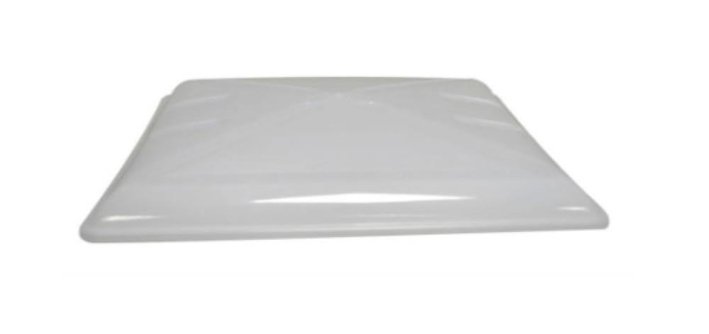 MPK Dakluik 40x40cm Melkglas Grote Kap+Combirollo Grijs
