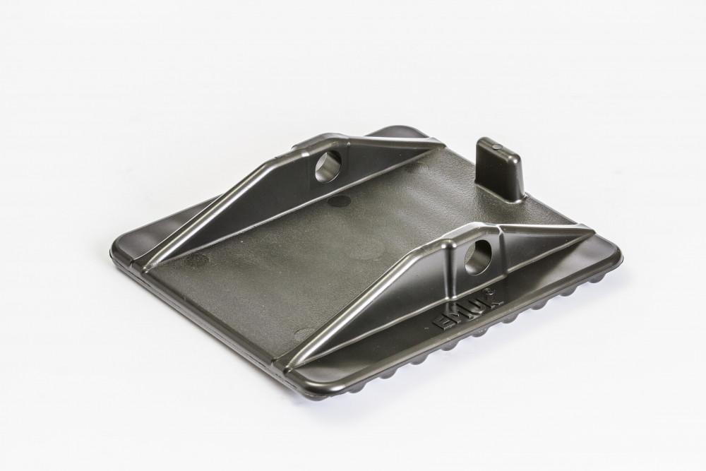Onderlegschijf 185 x 180 mm.