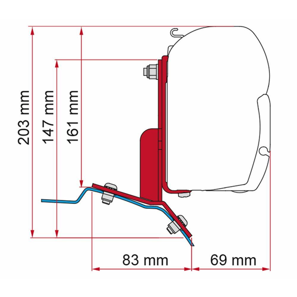 Fiamma Ford Custom Kit H1-L1 >2012 F35/F45