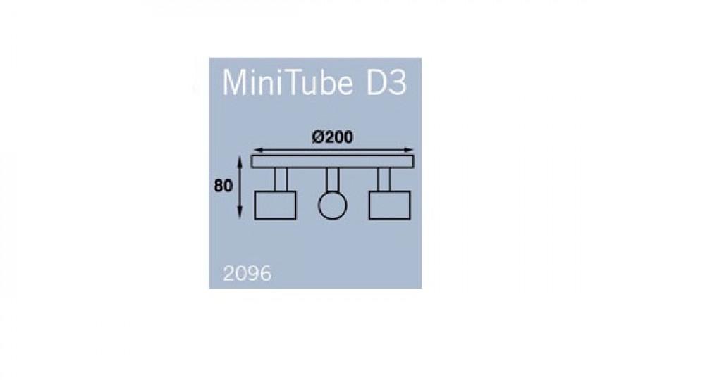 Frilight Plafonnière Mini Tube D3 LED