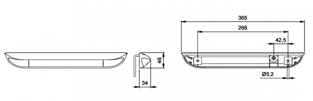 Jokon Voortentlamp 12 LEDs Wit